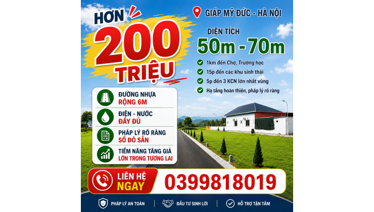 chỉ với hơn 200 triệu 1 lô đất đẹp tại lạc thũy tỉnh hòa bình